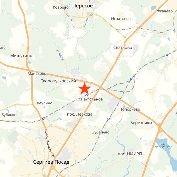 Перевалка на А-108 Сергиев Посад